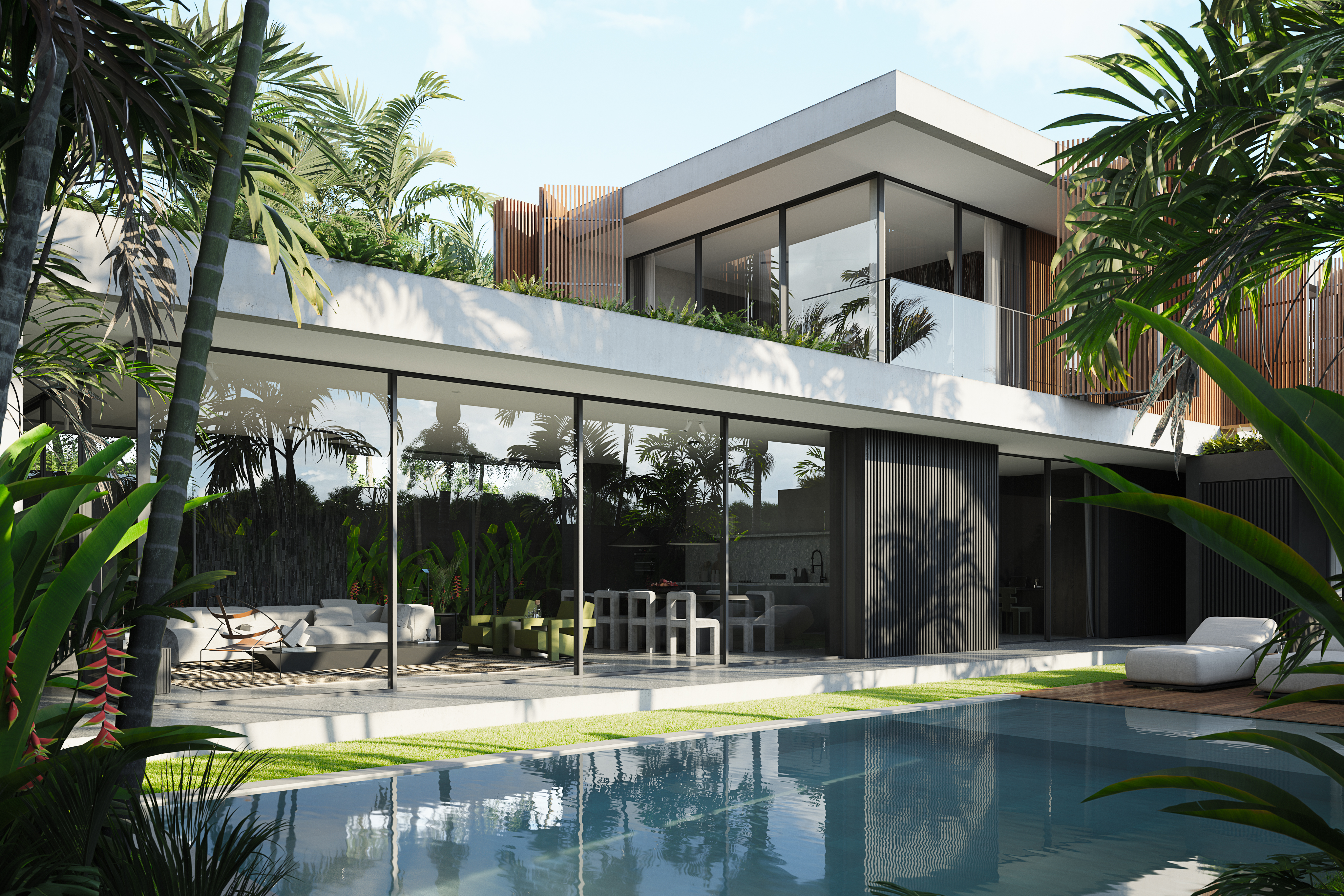 House in Nuanu Creative city, 3 bedrooms