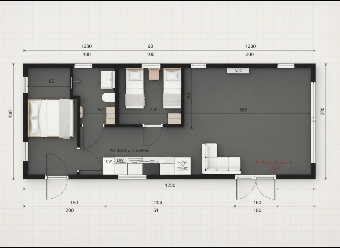 House in Baarle-Nassau, 2 bedrooms, 60 m² - Image 5
